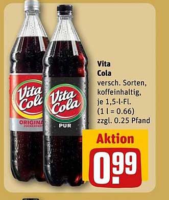 Vita Cola 1,5 L (verschiedene Sorten)