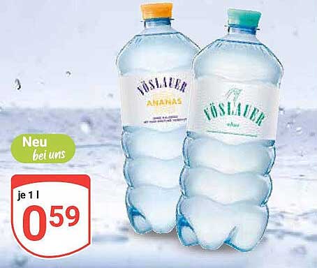 Vöslauer Wasser – Erfrischung in bester Qualität