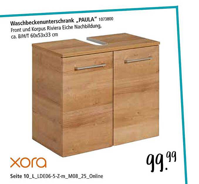 Waschbeckenunterschrank „PAULA“