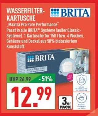 WASSERFILTER-KARTUSCHE "Maxtra Pro Pure Performance"