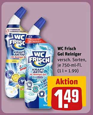 WC Frisch Gel Reiniger - Aktionspreis!