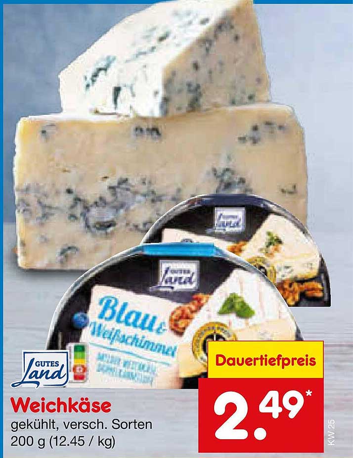 Weichkäse, gekühlt, verschiedene Sorten 200 g