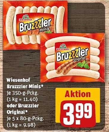 Wiesenhof Bruzzzler Minis und Bruzzzler Original