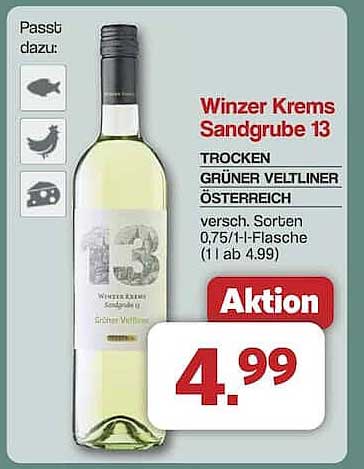 Winzer Krems Sandgrube 13 - Grüner Veltliner Österreich
