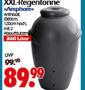 XXL-Regentonne »Amphore«
