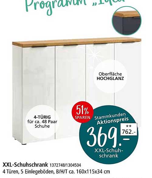 XXL-Schuhschrank