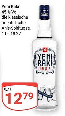 Yeni Raki – Die klassische orientalische Anis-Spirituose