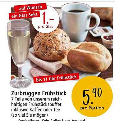 Zurbrüggen Frühstück – 7 Teile von unserem reichhaltigen Frühstücksbuffet