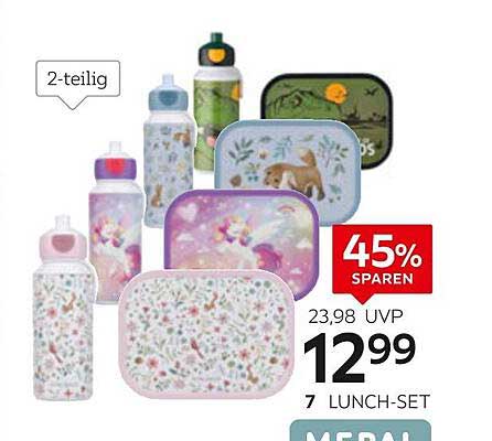 2-teiliges Lunch-Set für Kinder