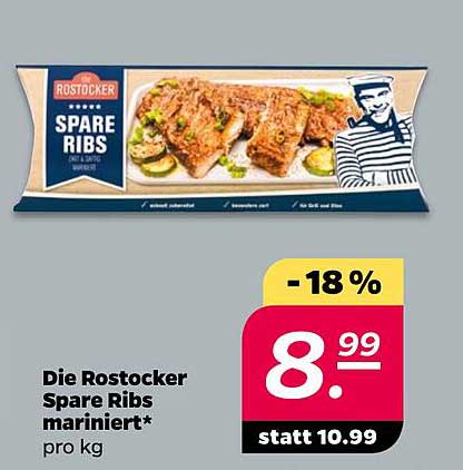 Die Rostocker Spare Ribs mariniert*