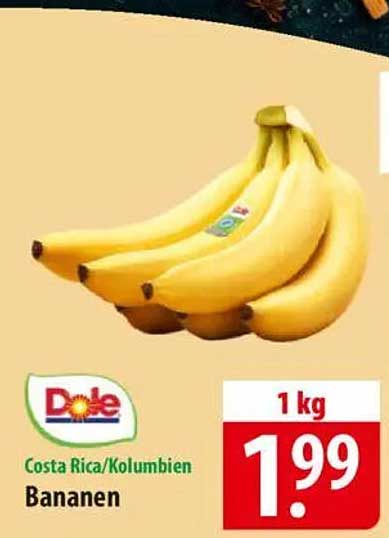 Dole Bananen - Costa Rica/Kolumbien - 1 kg