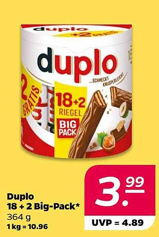 Duplo 18 + 2 Big-Pack