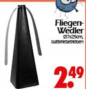 Fliegen-Wedler Ø7x25cm, batteriebetrieben