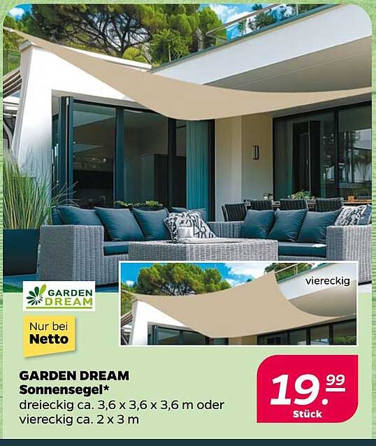 GARDEN DREAM Sonnensegel