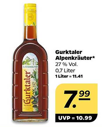 Gurktaler Alpenkräuter 0,7 Liter - Ein Hochgenuss aus den Alpen