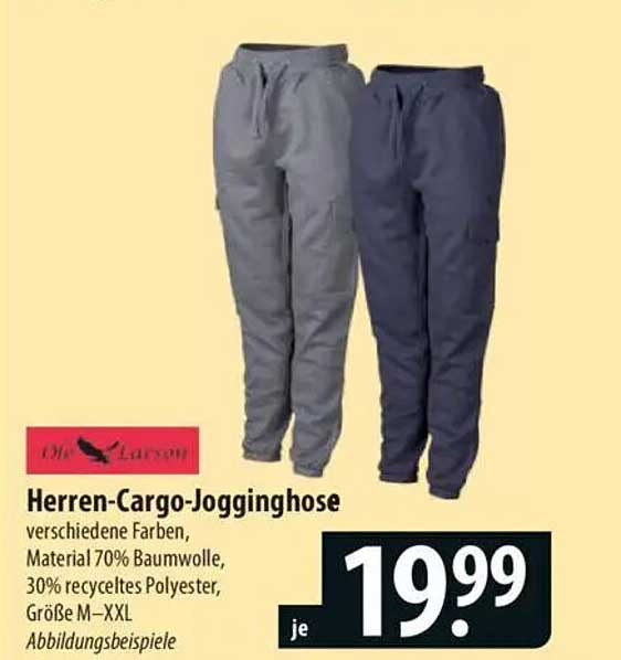 Herren-Cargo-Jogginghose