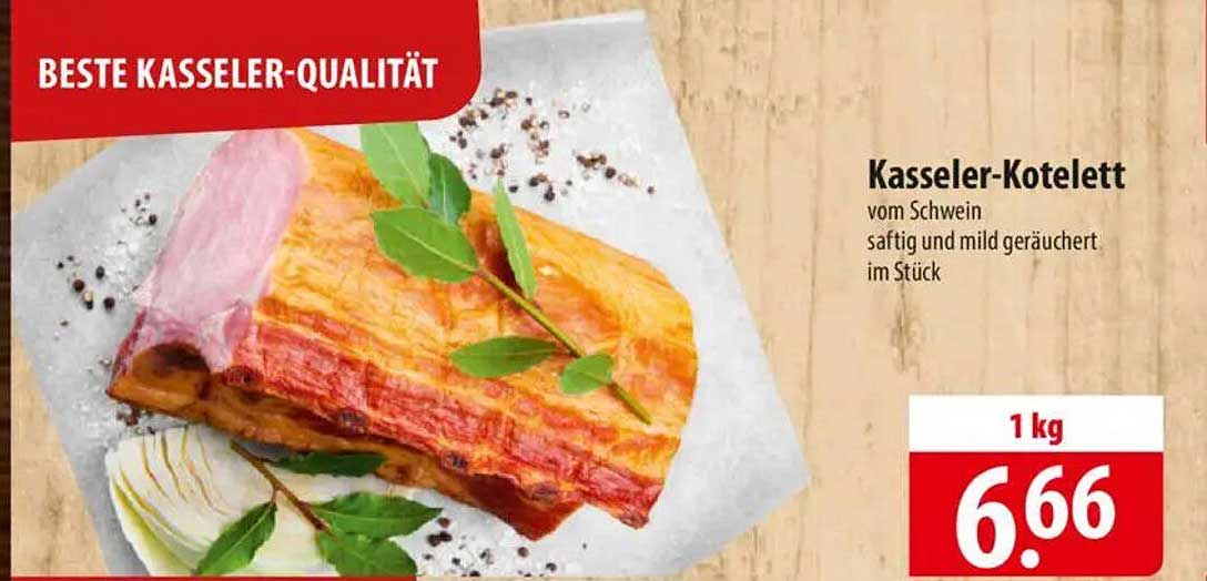 Kasseler-Kotelett vom Schwein - saftig und mild geräuchert