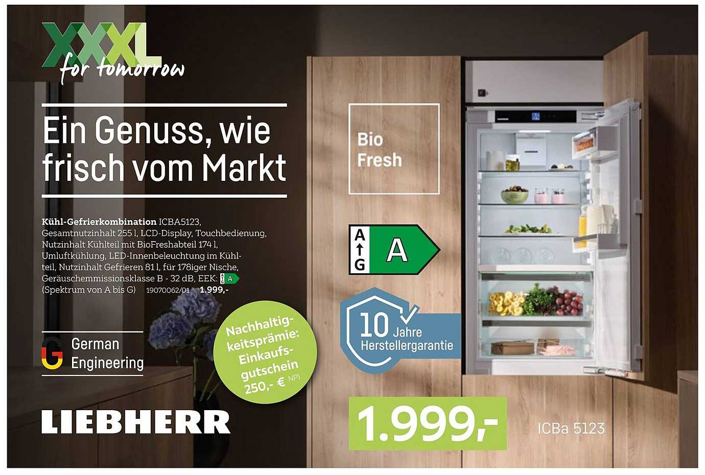 Kühl-Gefrierkombination ICBA5123 von Liebherr