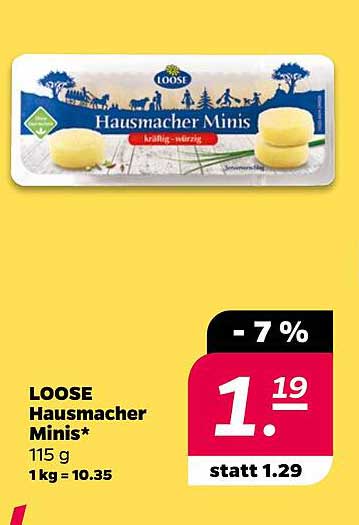 LOOSE Hausmacher Minis 115 g