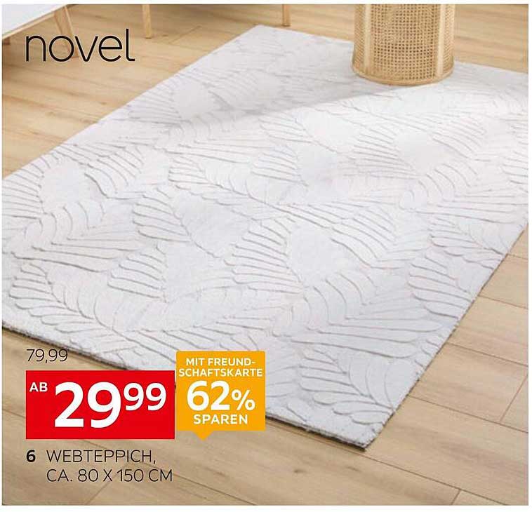 novel Webteppich, ca. 80 x 150 cm - Ab 29,99 €