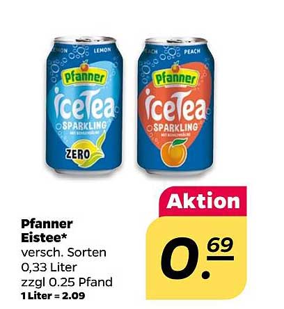 Pfanner Eistee – Erfrischung für jeden Anlass