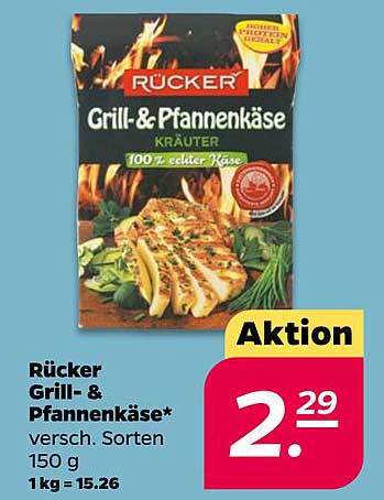 Rücker Grill- & Pfannenkäse - Kräuter, 150 g