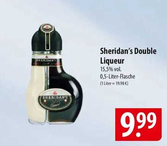 Sheridan’s Double Liqueur 0,5 Liter - Angebot vom Famila Nord Ost