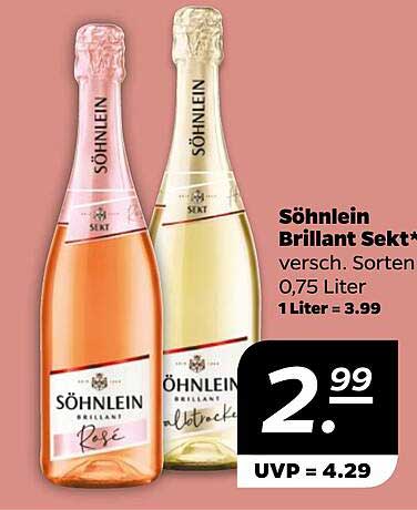 Söhnlein Brillant Sekt 0,75 Liter - Verschiedene Sorten
