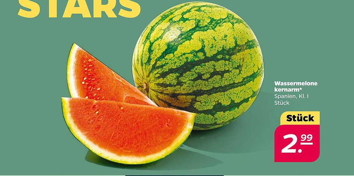 Wassermelone kernarm, Spanien, Kl. I, Stück