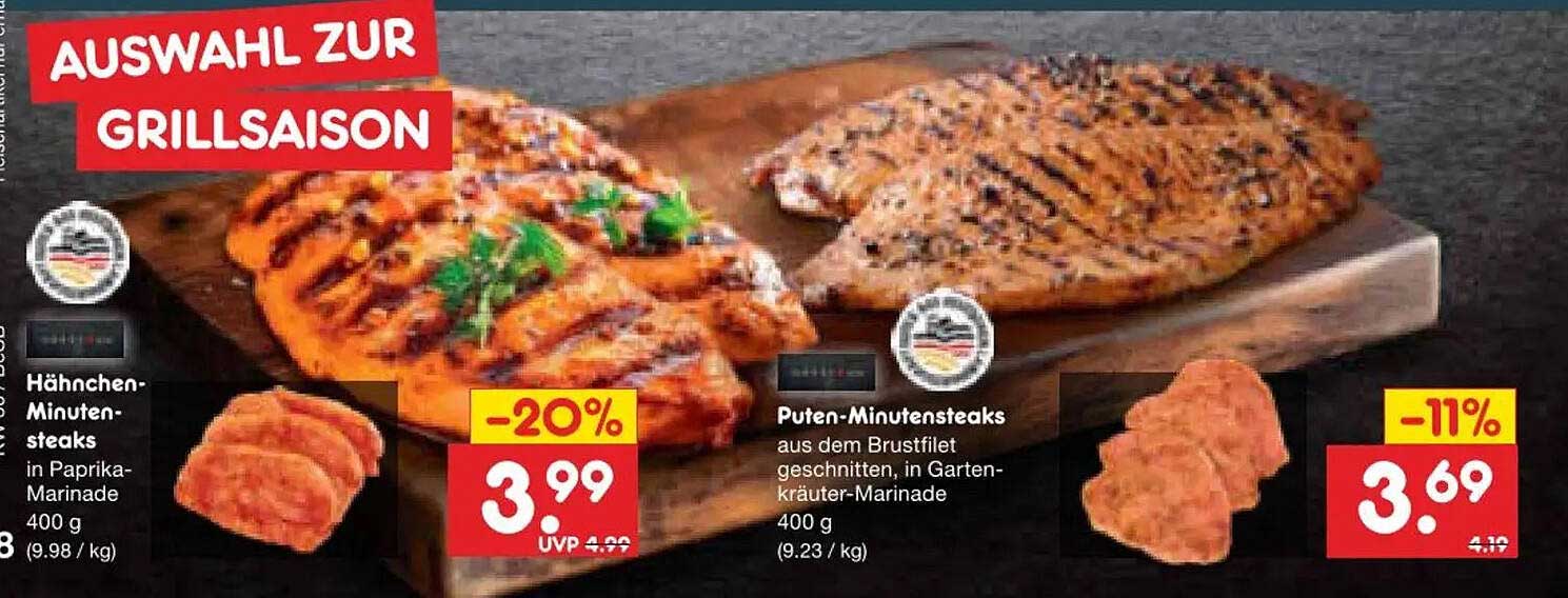 AUSWAHL ZUR GRILLSAISON