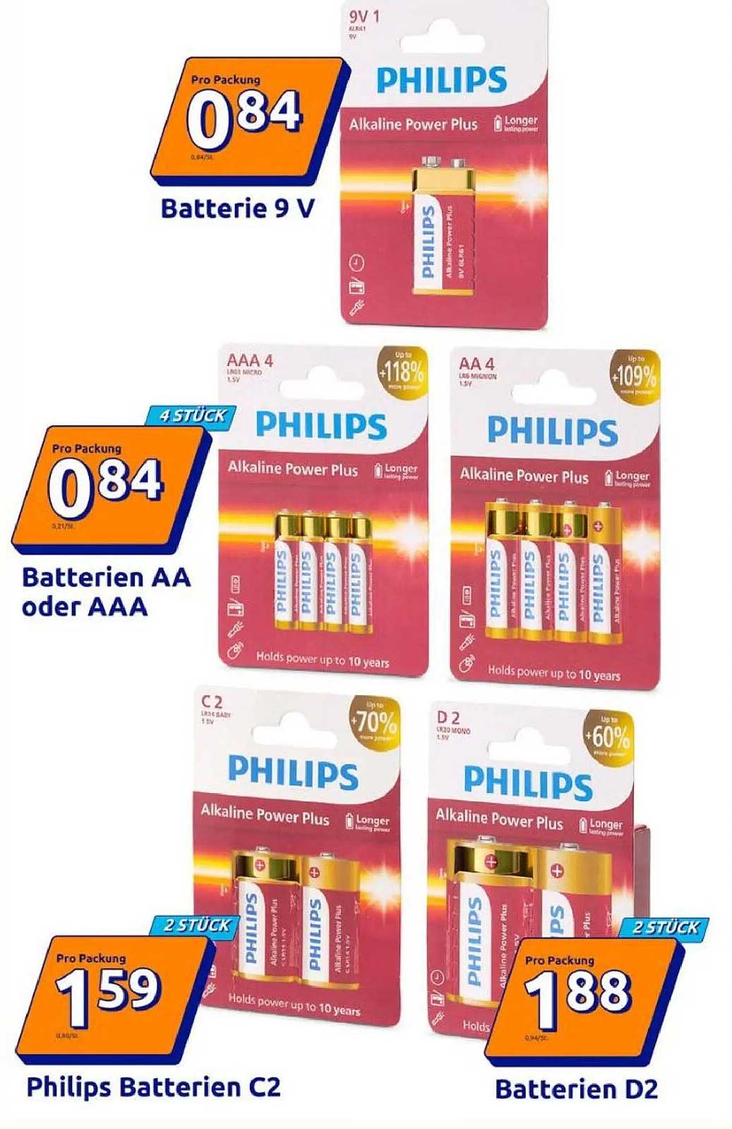 Batterie 9 V