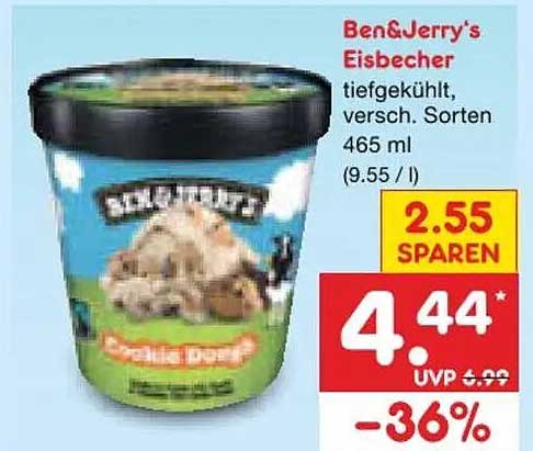 Ben & Jerry’s Eisbecher