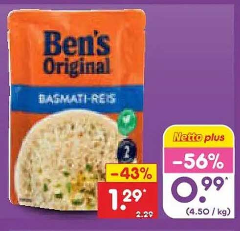 Ben’s Original Basmati-Reis