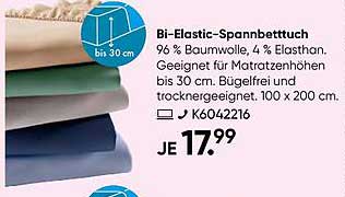 Bi-Elastic-Spannbetttuch