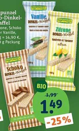 Bio Dinkel-Waffel