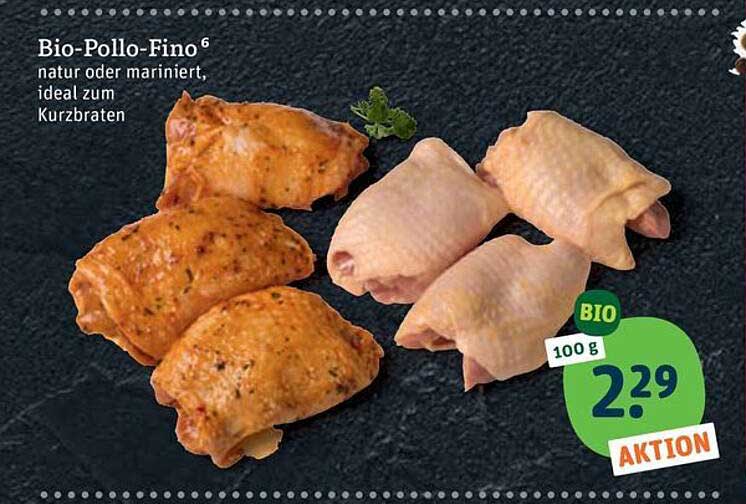 Bio-Pollo-Fino⁶ natur oder mariniert, ideal zum Kurzbraten