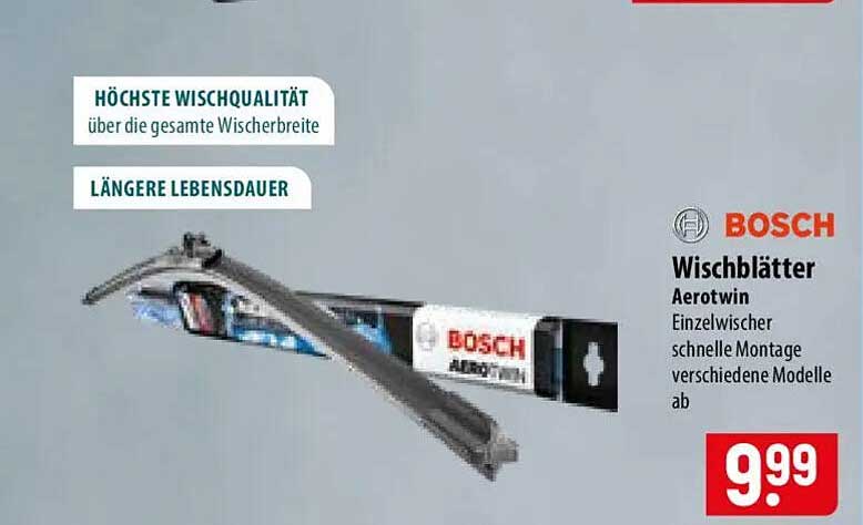 BOSCH Wischblätter Aerotwin