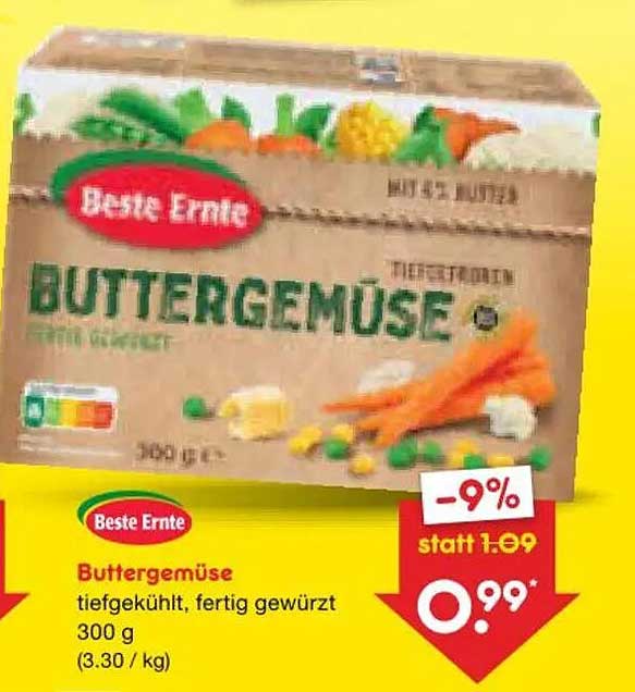 Buttergemüse
