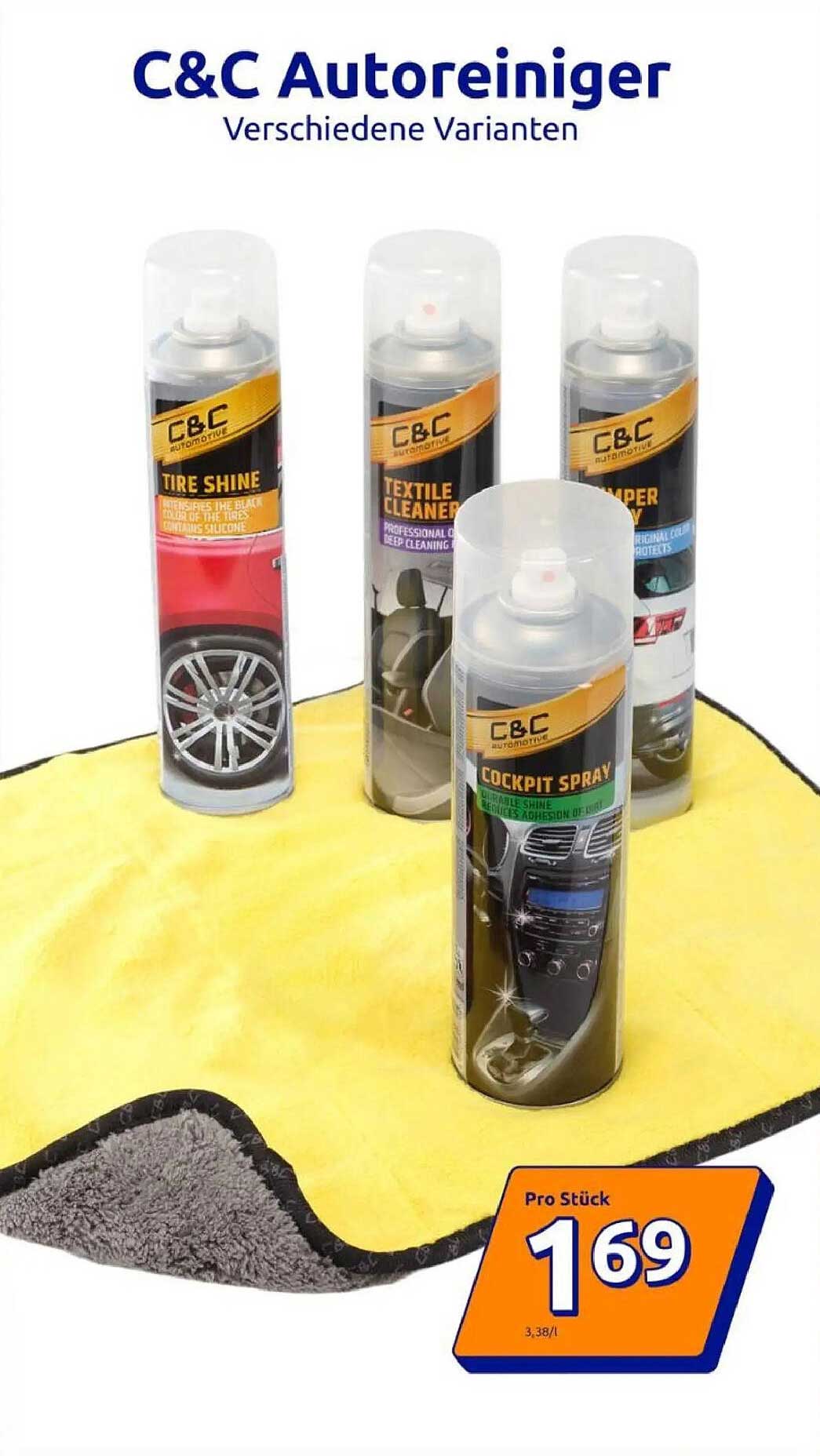 C&C Autoreiniger Verschiedene Varianten