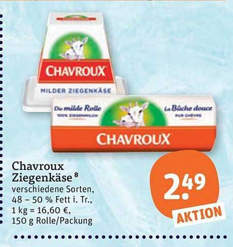 Chavroux Ziegenkäse