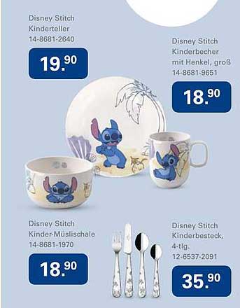 Disney Stitch Kinderteller 14-8681-2640