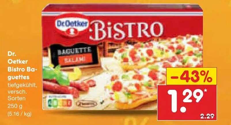 Dr. Oetker Bistro Baguettes
