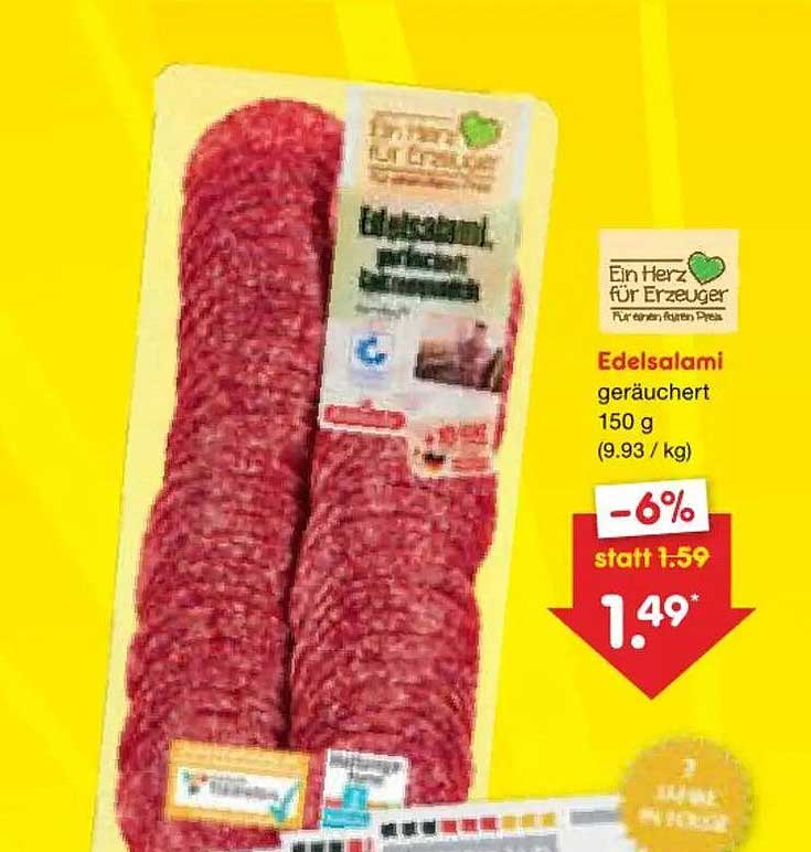 Edelsalami geräuchert 150 g