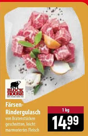 Färsen-Rindergulasch