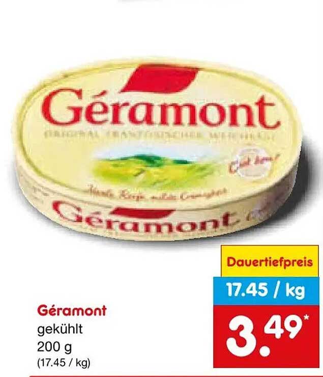 Géramont gekühlt 200 g
