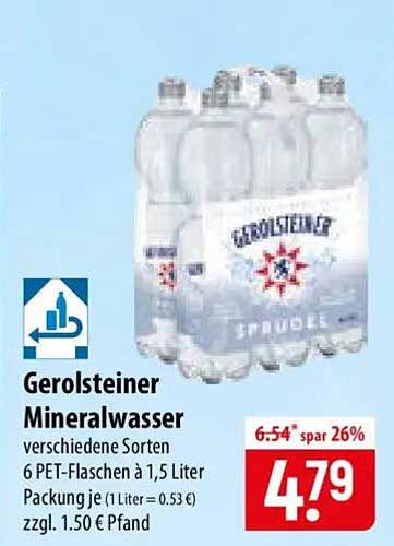 Gerolsteiner Mineralwasser
