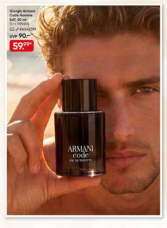 Giorgio Armani Code Homme EdT, 50 ml