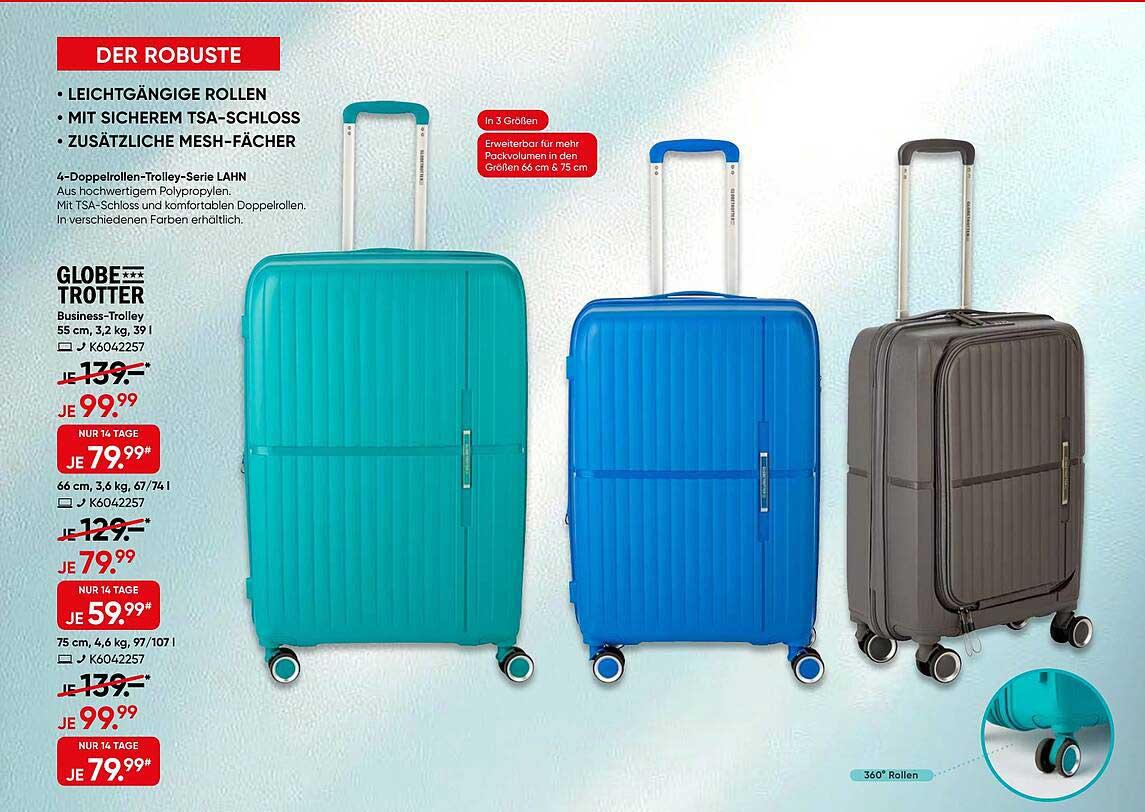 GLOBE TROTTER Business-Trolley