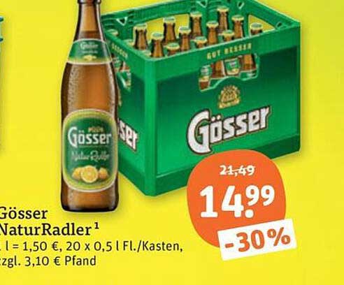 Gösser NaturRadler