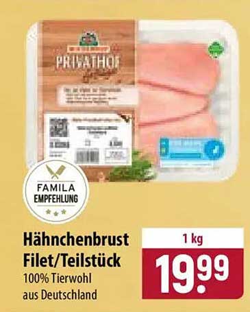 Hähnchenbrust Filet/Teilstück